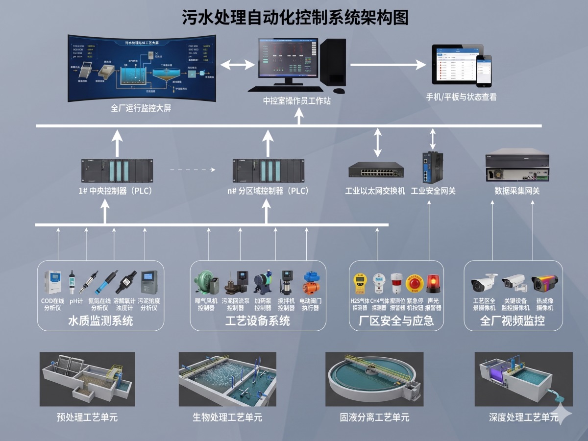 污水处理自动化控制系统