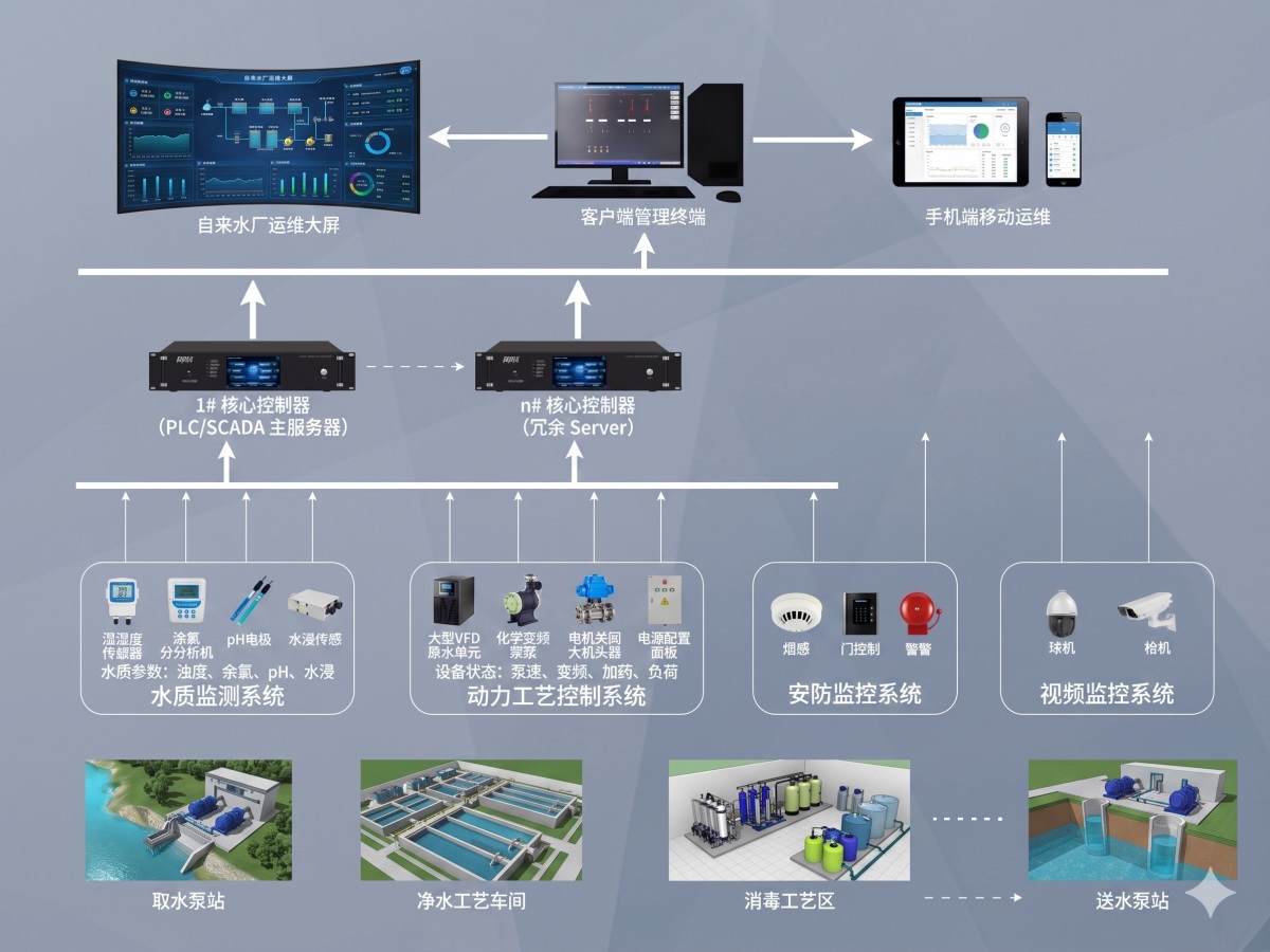 自来水厂自动化控制系统