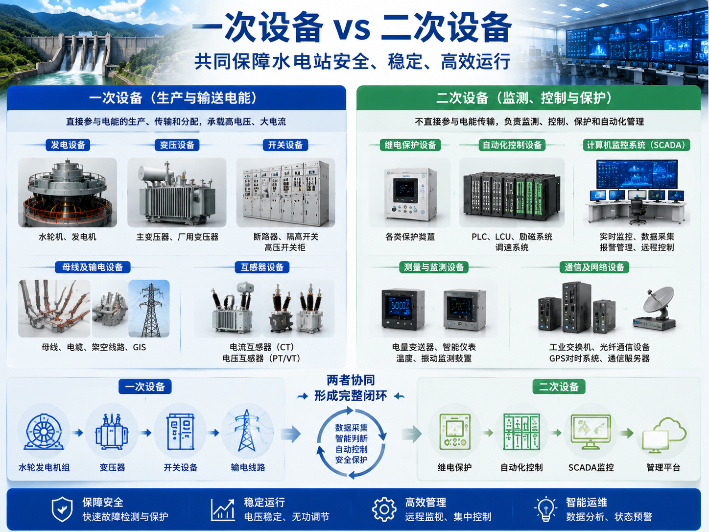 一次设备 二次设备